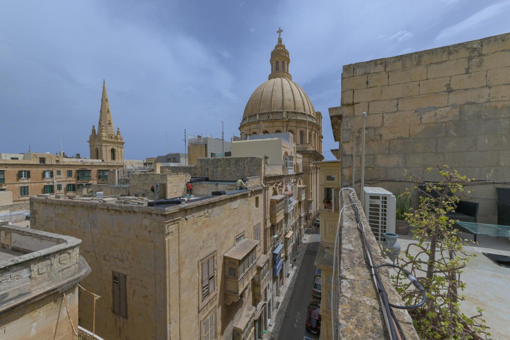 New 1 Bedroom Apartment In Valletta City Centre With Terrace And Views Екстериор снимка